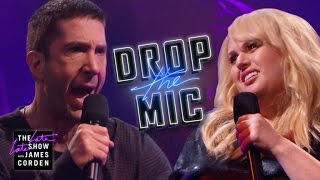 Drop the Mic v David Schwimmer and Rebel Wilson [upl. by Naamann]