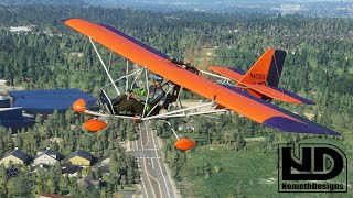 Return of the Ultralight  Nemeth Designs Aerolite 103 Review  MSFS 2020 [upl. by Gibeon479]