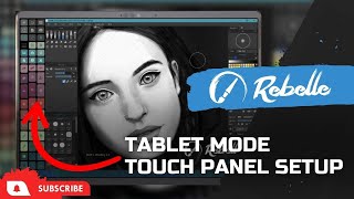 Rebelle Tutorials Tablet Mode and Tablet Pro Artist Pad Set Up [upl. by Niu]