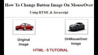 html javascript input button on mouseover mouseout change image [upl. by Izy283]