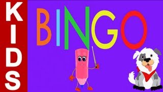 Nursery Rhymes  Bingo  The Farmers Dog  Learn About Domestic Animals  Kids Songs With Lyrics [upl. by Ledua]