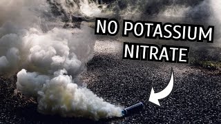 Homemade smoke grenade without potassium nitrate [upl. by Eecats]