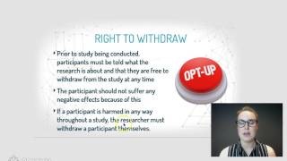 Ethics in Psychological Research [upl. by O'Driscoll]