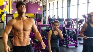 Connor Murphy Trains at Planet Fitness [upl. by Aikahc]