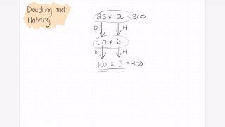 The Doubling and Halving Multiplication Strategy [upl. by Marti561]