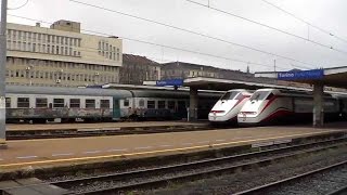 Annunci Trenitalia amp SFM alla Stazione di Torino Porta Nuova [upl. by Jedlicka]