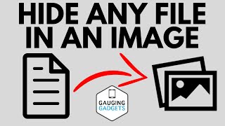 Hide Any File in an Image  Steganography Tutorial [upl. by Pauiie]