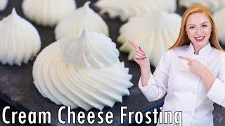 The BEST Cream Cheese Frosting Recipe  Just 5 Ingredients [upl. by Epperson604]