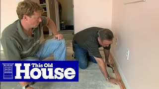 How to Install WallToWall Carpeting  This Old House [upl. by Ahtnamas84]