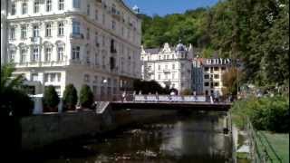 Karlovy Vary  Grand Hotel Pupp park [upl. by Lyns66]