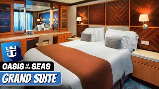 Oasis of the Seas  1BR Grand Suite Tour amp Review 4K  Royal Caribbean Cruise [upl. by Ley]