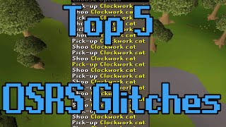 Top 5 OSRS Glitches [upl. by Artamas706]