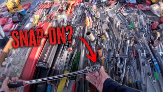 Buying Tools at Swap Meet Matco SnapOn [upl. by Ayarahs]