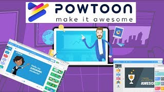 Tutorial How to Use Powtoon FREE [upl. by Kcaz]