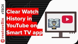 How to Clear Watch History on YouTube Smart TV App [upl. by Nahsad892]