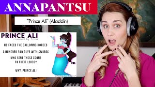 Annapantsu quotPrince Aliquot Aladdin REACTION amp ANALYSIS by Vocal CoachOpera Singer [upl. by Tarton]