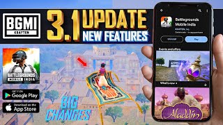 BGMI 31 UPDATE  Best Features New Changes amp More  NATURAL YT [upl. by Swayder]