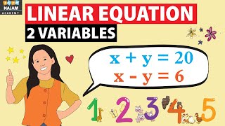 Linear Equations in Two Variables in Math [upl. by Ayela832]