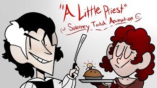 Sweeney Todd A Little Priest Animation [upl. by Hellah785]