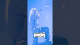 Linkin Park Performs quotNumbquot With New Lead Singer Emily Armstrong  Billboard Shorts [upl. by Valente]