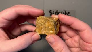 Minerals  Carbonates  Siderite [upl. by Idalia755]