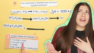 Enthalpy Stoichiometry Part 2 How to Find Heat Released [upl. by Schouten323]