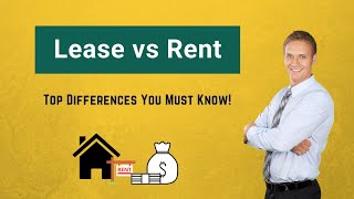 Lease vs Rent  Top Differences You Must Know [upl. by Ailecnarf]