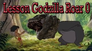 Baloo Teaching Mowgli How to Roar Like Godzilla 0 [upl. by Bodkin]