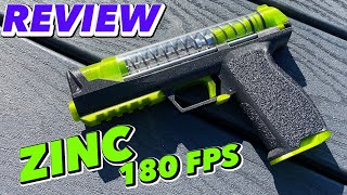 Review Zinc by 118 Design A 3D Printed NERF Pistol [upl. by Fleisig609]