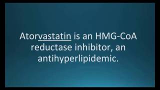 How to pronounce atorvastatin Lipitor Memorizing Pharmacology Flashcard [upl. by Warrin767]