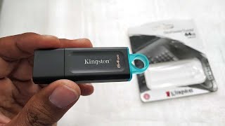 Kingston DataTraveler Exodia 64GB Pendrive Unboxing amp Testing [upl. by Chrystal784]