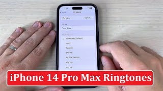 ORIGINAL RINGTONES iPhone 14 Pro amp Pro Max 2022 IOS 16 [upl. by Gardie]