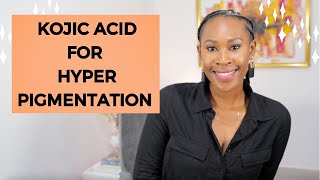 kojic Acid for Hyperpigmentation and Dark Spots  Skincare Specialist kojicacid hyperpigmentation [upl. by Ajnotal134]