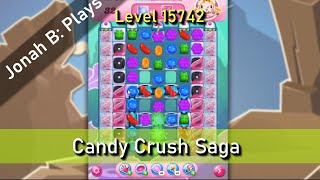 Candy Crush Saga Level 15742 [upl. by Bannon]