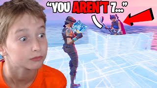 CRACKED 7 Year Old Voice Trolling A Fortnite Editing Coach… [upl. by Mignon443]