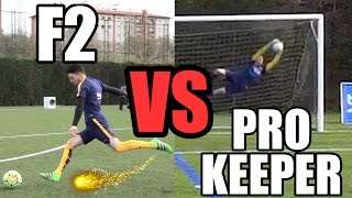 EPIC BATTLE  F2 VS PRO KEEPER [upl. by Tremain]