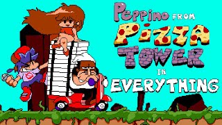 Peppino from Pizza Tower in EVERYTHING [upl. by Hogle]