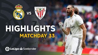 Highlights Real Madrid vs Athletic Club 30 [upl. by Ahsik]