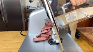 MeatEater’s Ben O’Brien Shows How To Use a Meat Slicer With Your Wild Game Meat [upl. by Weixel745]