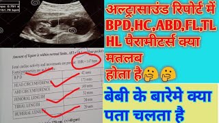 Ultrasound Se Kaise jaane Ladka hai ya ladki अल्ट्रासाउंड में कहां लिखा होता है गर्भ BabyBoy yaGirl [upl. by Intyre651]