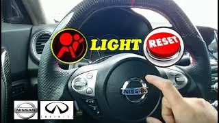 Nissan amp Infiniti Airbag Light Issue and Resolution [upl. by Beryl832]