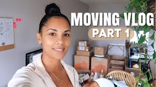 MOVING VLOG Part 1  Packing  Decluttering [upl. by Ellehcram]