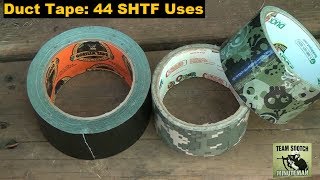 Duct Tape 44 SHTF Uses [upl. by Hiltan]