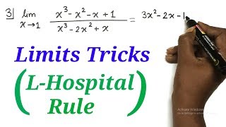 LHospital Rule  Limits Tricks  MHCET  Mathematics  How to solve in Minimum Time [upl. by Nywra]