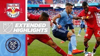 New York Red Bulls vs NYCFC  HIGHLIGHTS  July 14 2019 [upl. by Yvonner]