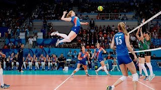 TOP 20 Legendary Womens Volleyball Spikes Of All Time HD [upl. by Ilyk]