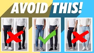 How Jeans Should Properly Fit SkinnySlim Guys  Ashley Weston [upl. by Nahpets]