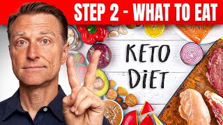 Dr Bergs Guide to Healthy Keto® Eating Step 2  What to Eat [upl. by Ahsiram]