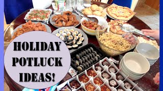 12 Quick amp Easy Holiday Potluck Ideas  Shiiirleygoh [upl. by Haidabez]