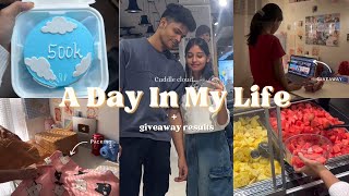 A day In My Life 💌  giveaway results 🎁  Cuddle Cloud [upl. by Rasla]